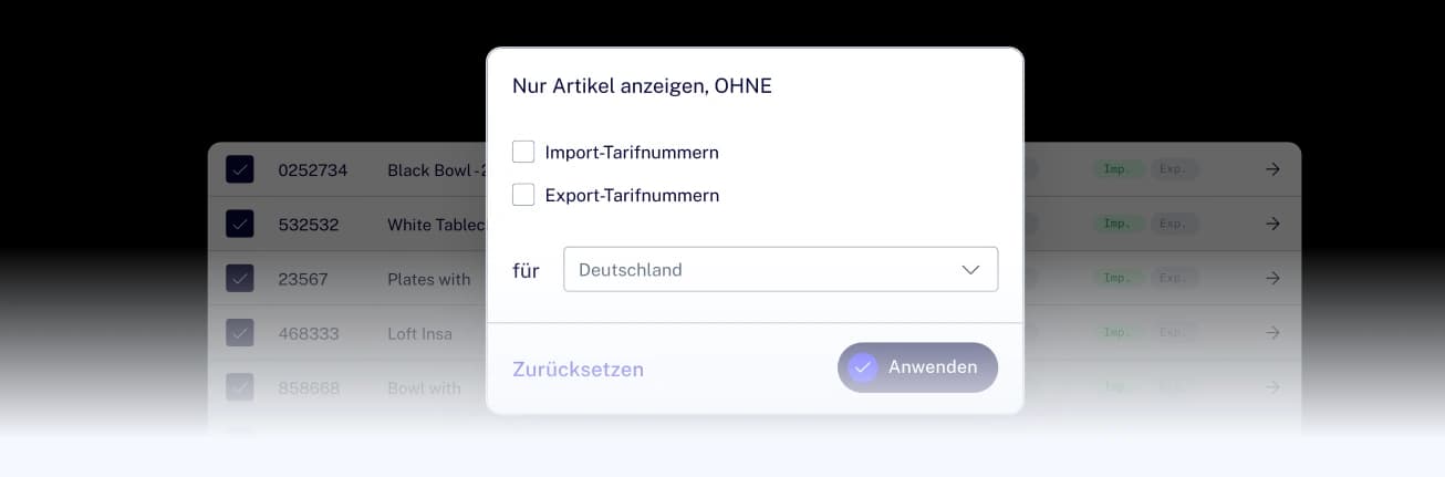 Artikel zentral verwalten