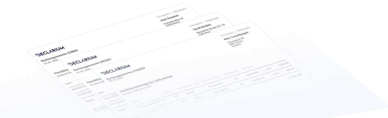 Creation of Additional Accompanying Documents